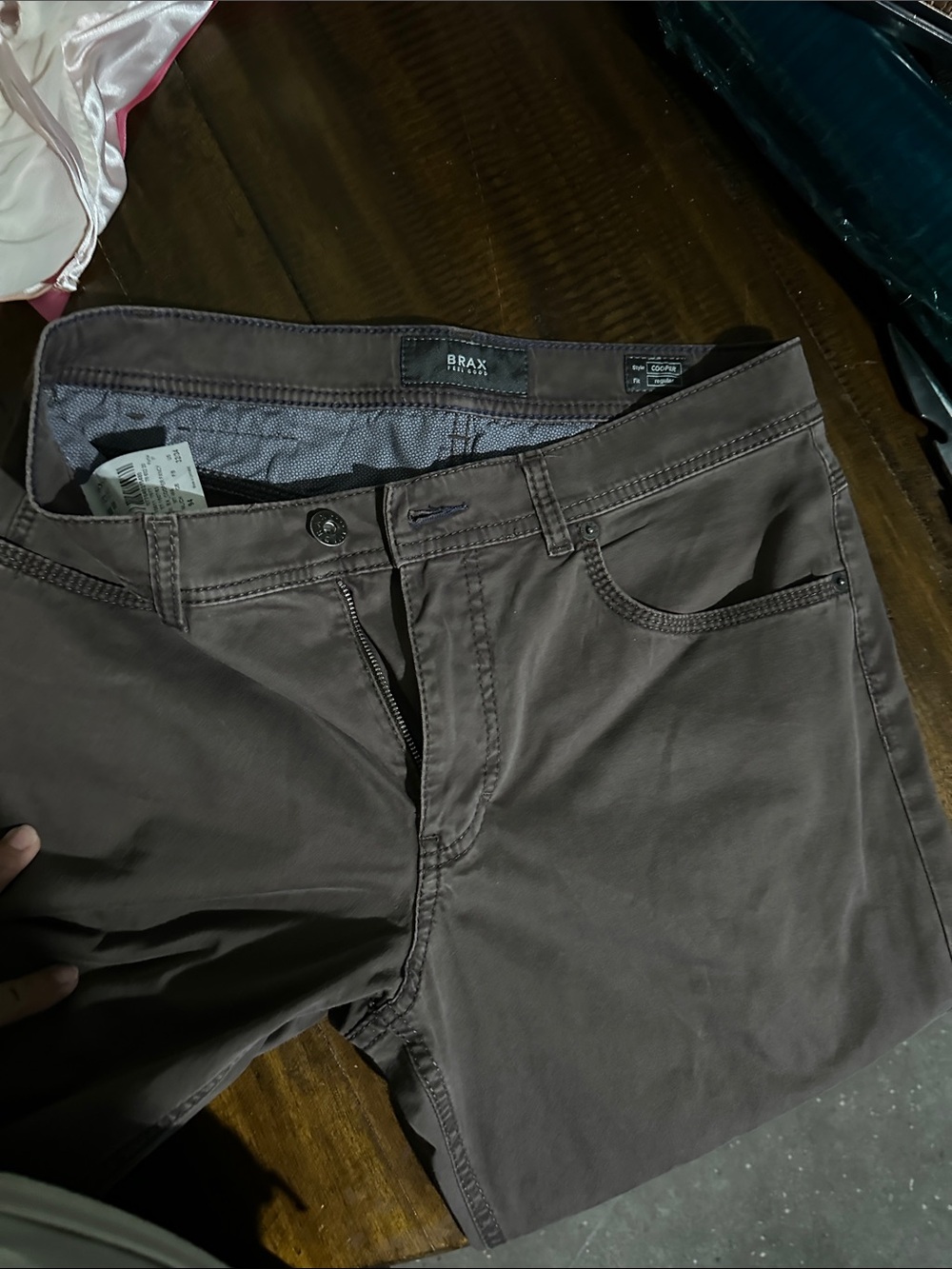 BRAX Men's Brown Casual Pants